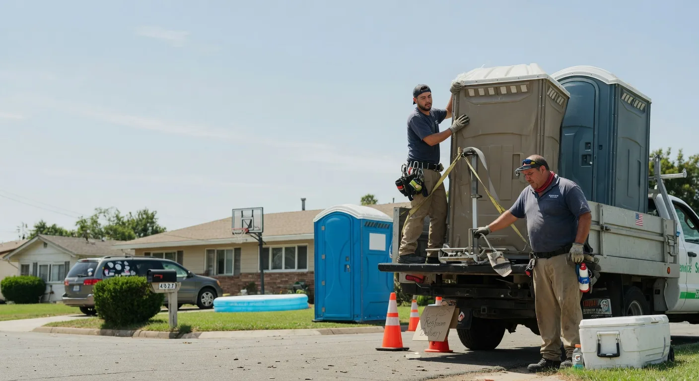Porta Potty Rental in Fayetteville, AR near me